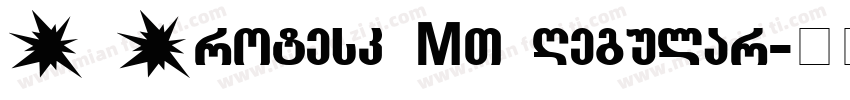 G Grotesk MT Regular字体转换